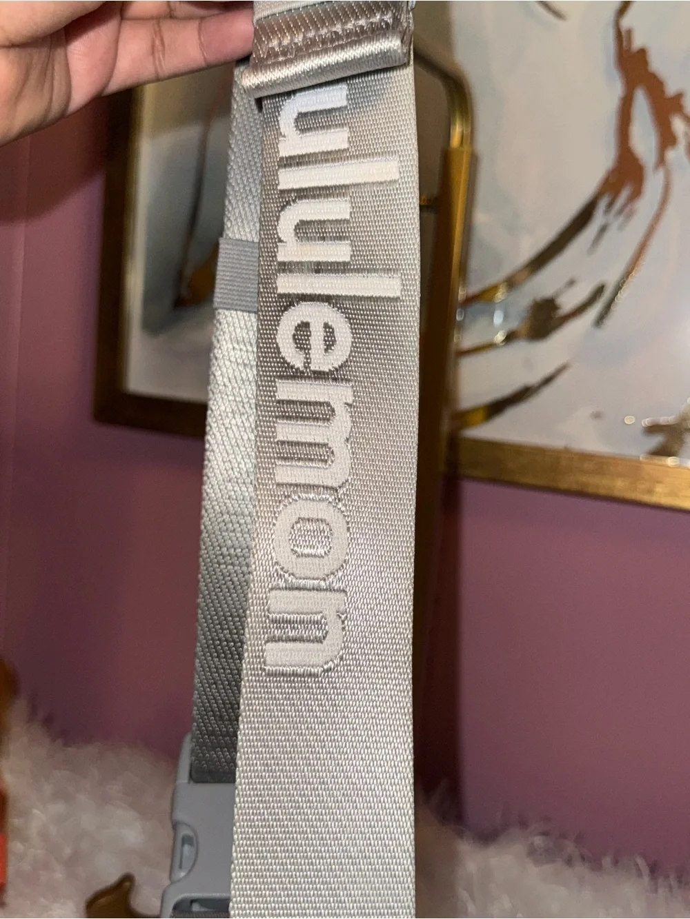 Lululemon athletica Light Gray Everywhere Belt Bag